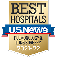 BEST HOSPITALS U.S.News & WORLD REPORT NATIONAL PULMONOLOGY